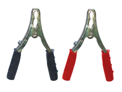 Helvi +/- klemme til batterilader Kit 411 type