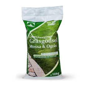 Græs gødning mos og ukrudt grønformning af tergent 10 kg