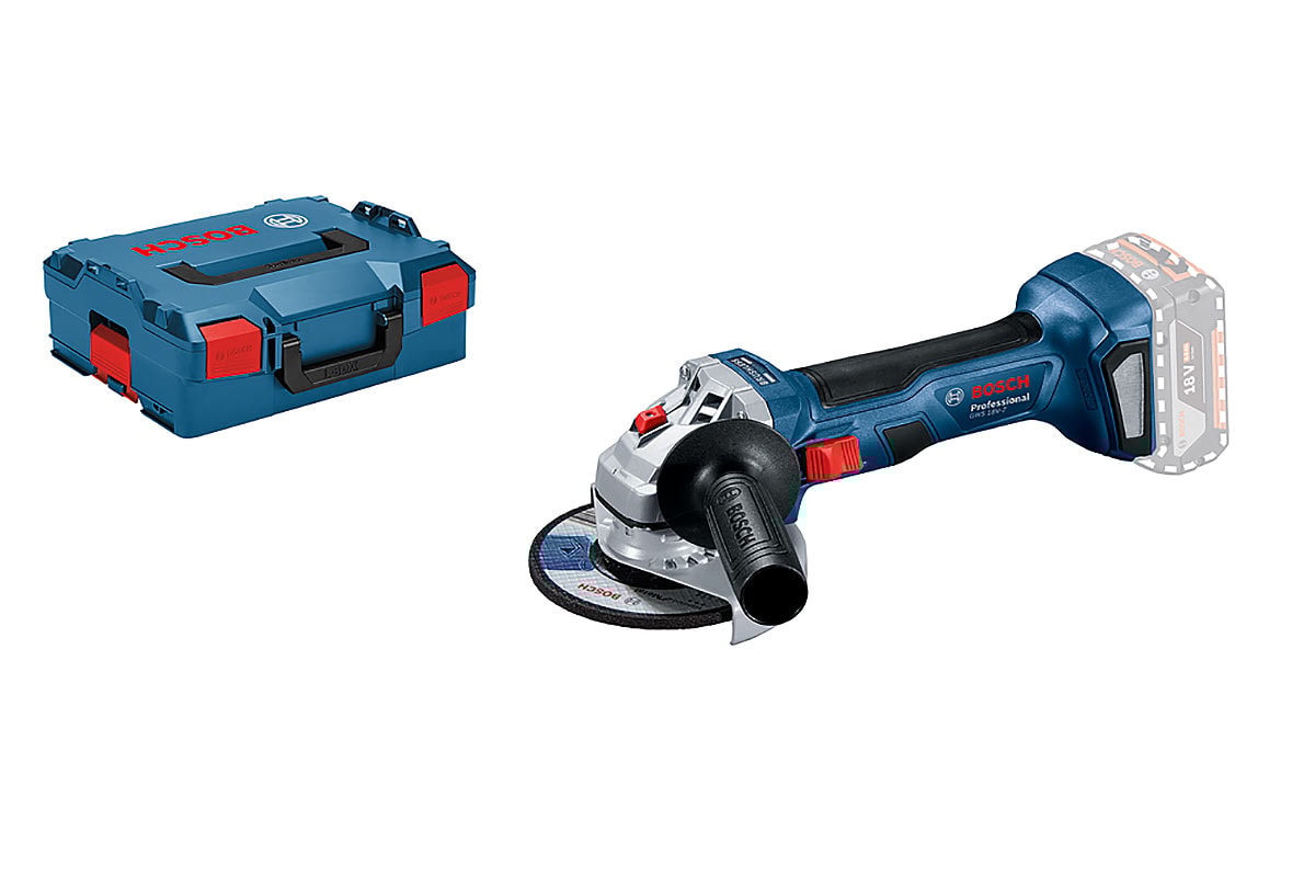 Bosch Winkelschleifer GWS 18V-7 125mm L-BOXX ohne Akku & Ladegerät