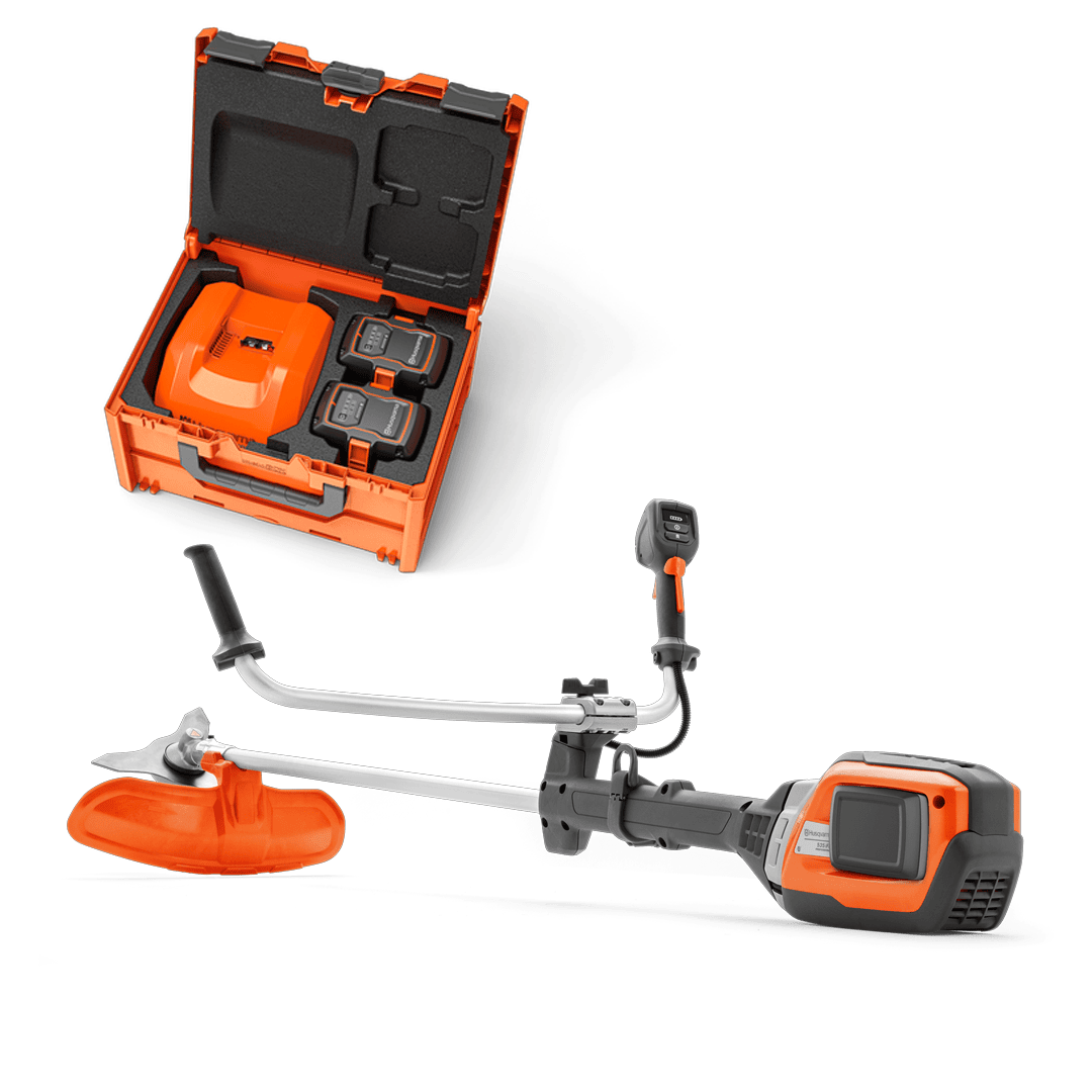 Husqvarna 535iFR Battery Brushcutter Package with Battery Box
