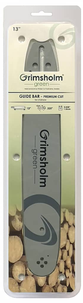 Grimsholm 13" .325" 1.5mm Premium Cut Motorsågssvärd