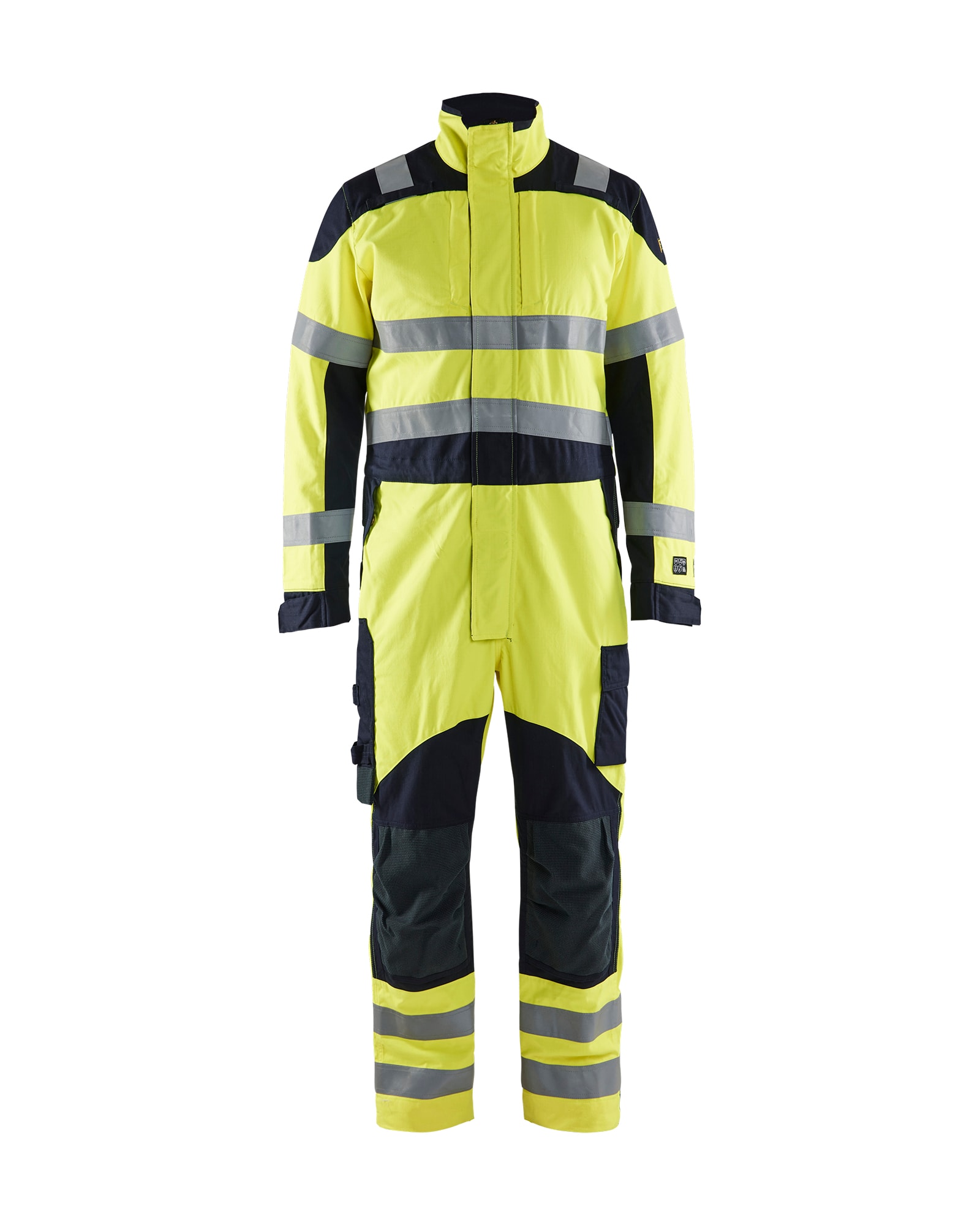 Blåkläder Multinorm Overall Inhärent High Vis Gelb/Marineblau - D96