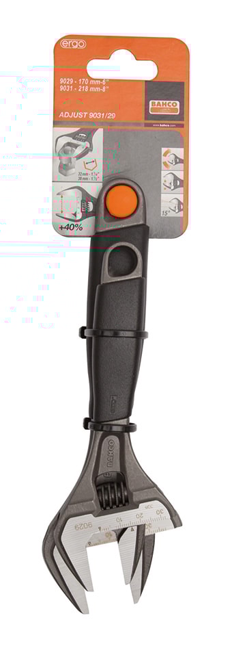 Bahco Rollgabelschlüssel-Satz ADJUST 9031/29 Ergo 2-tlg. 9031, 9029