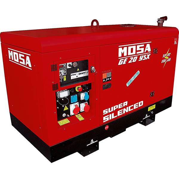 MOSA GE20YSX EAS  230/400V SuperSilent Elverk