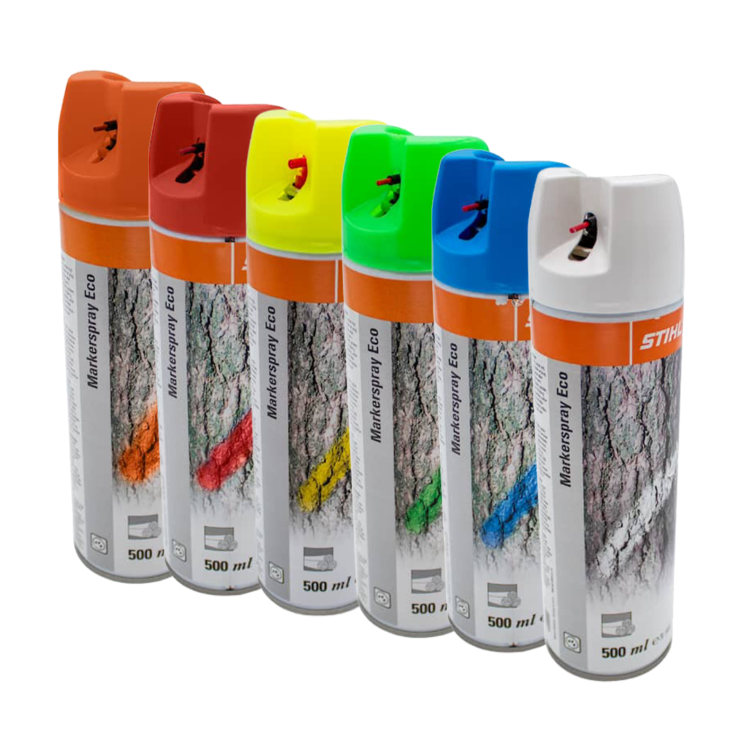 Stihl Markeringsspray ECO, 500 ml, orange Verktøy for måling, belter og hylster