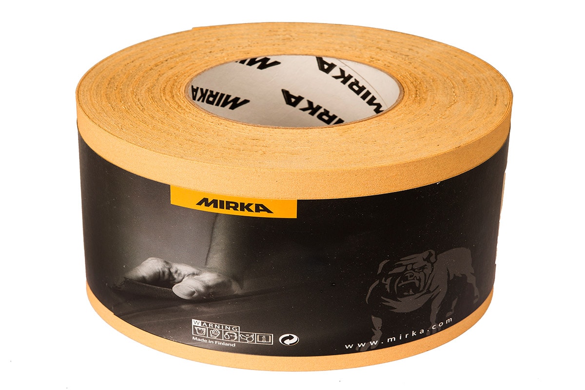 Mirka Slippappersrulle Gold Proflex 115mmx50m P80