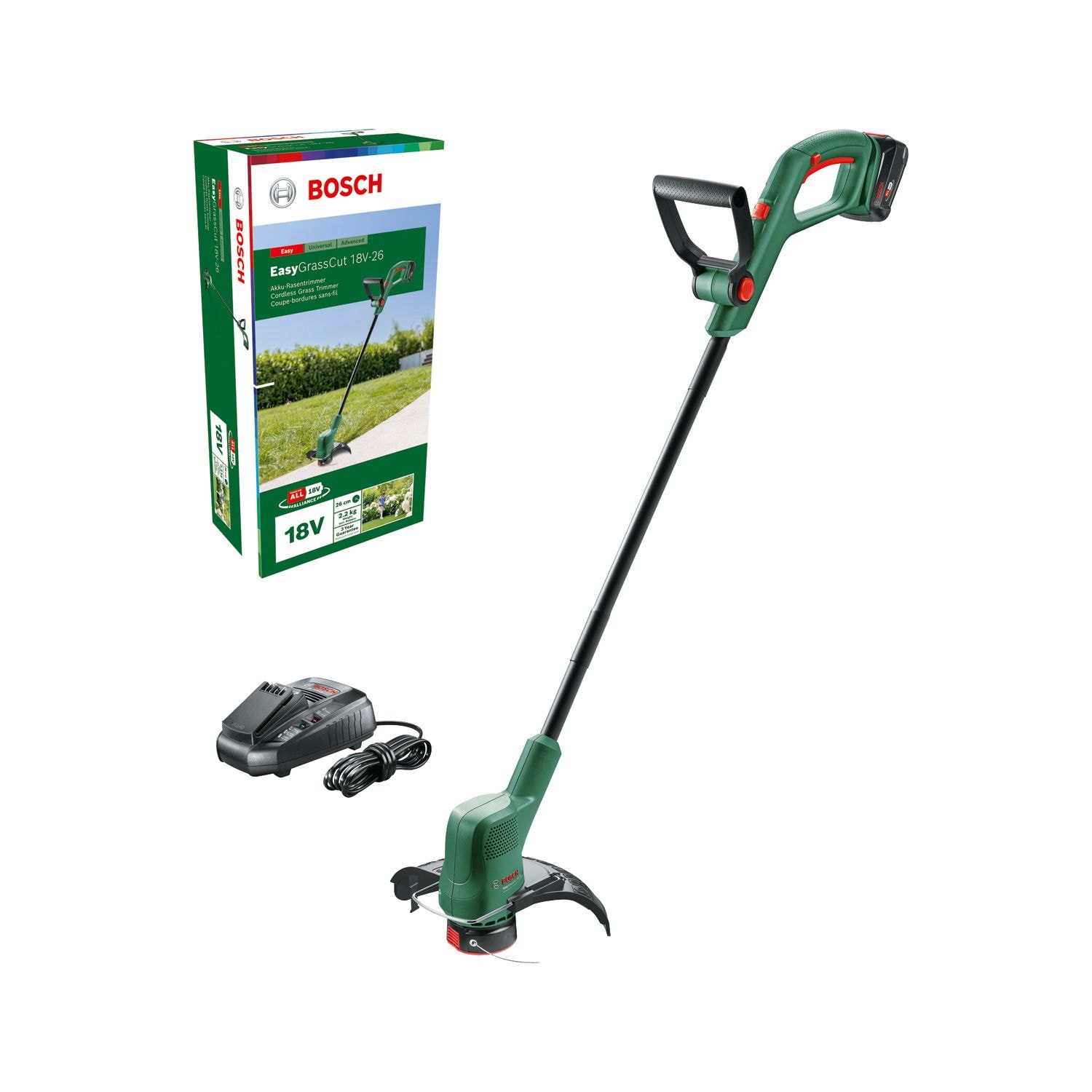 Bosch DIY Akkutrimmeri Universal 18V-260 2,0Ah