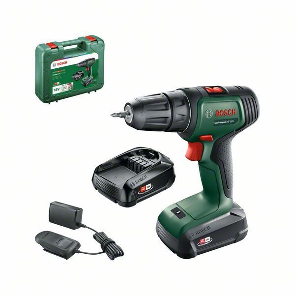 Bosch DIY Akkuporakone Universal 18 2X1,5Ah
