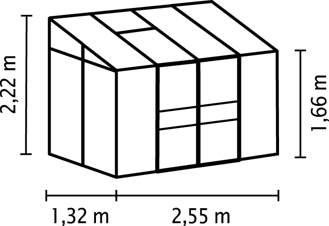 Vitavia Ida 3300 vægdrivhus alu glas 2.jpg