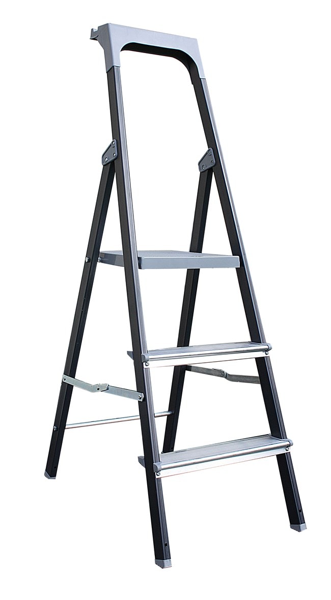 Skeppshultsstegen Trappstege 3-steg Greyline