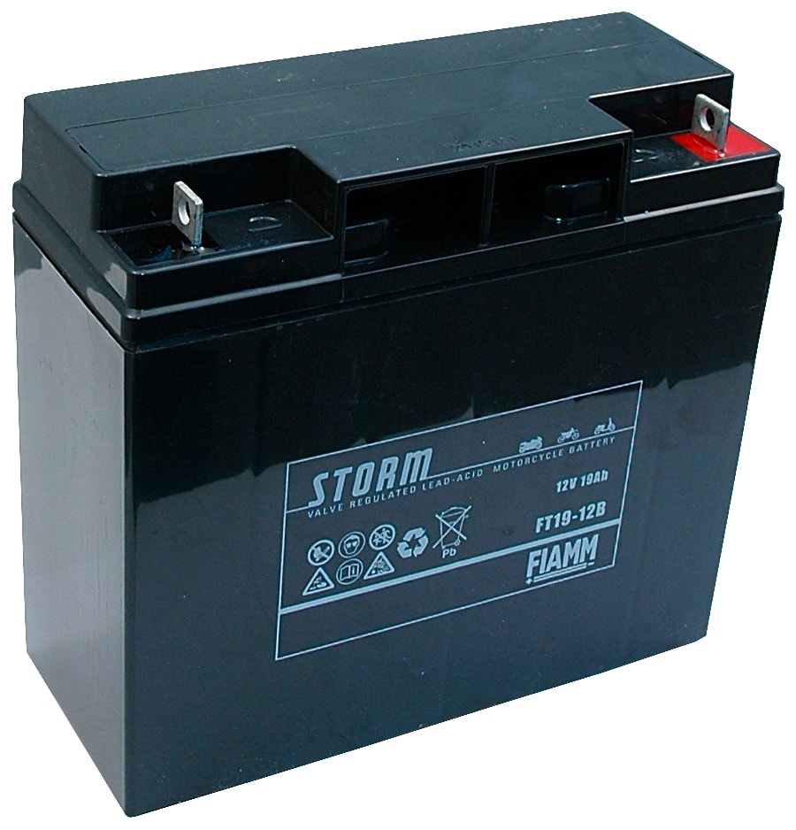 Batteri för Stiga Villa och Park. 12 V - 19 A 