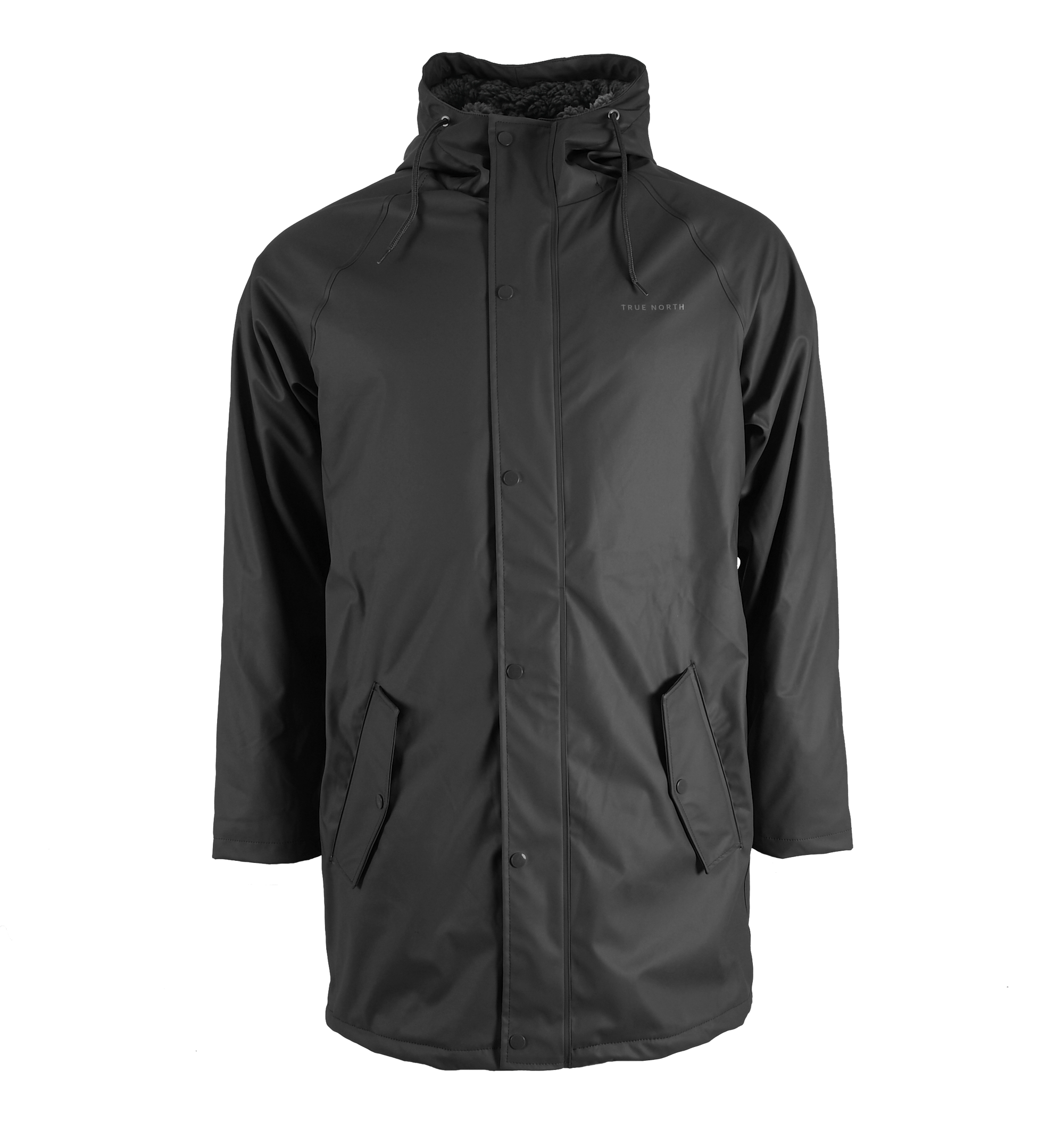 PU Sadetakki Miehet Musta XXL