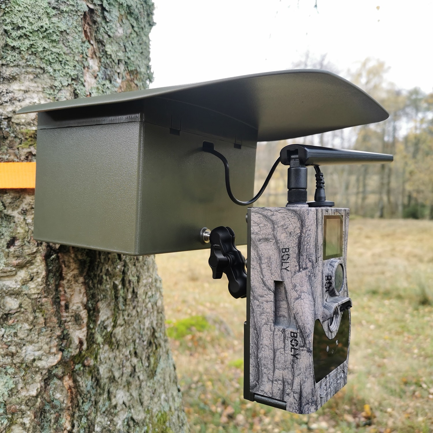 5etta Akkulaatikko kamerakiinnikkeellä