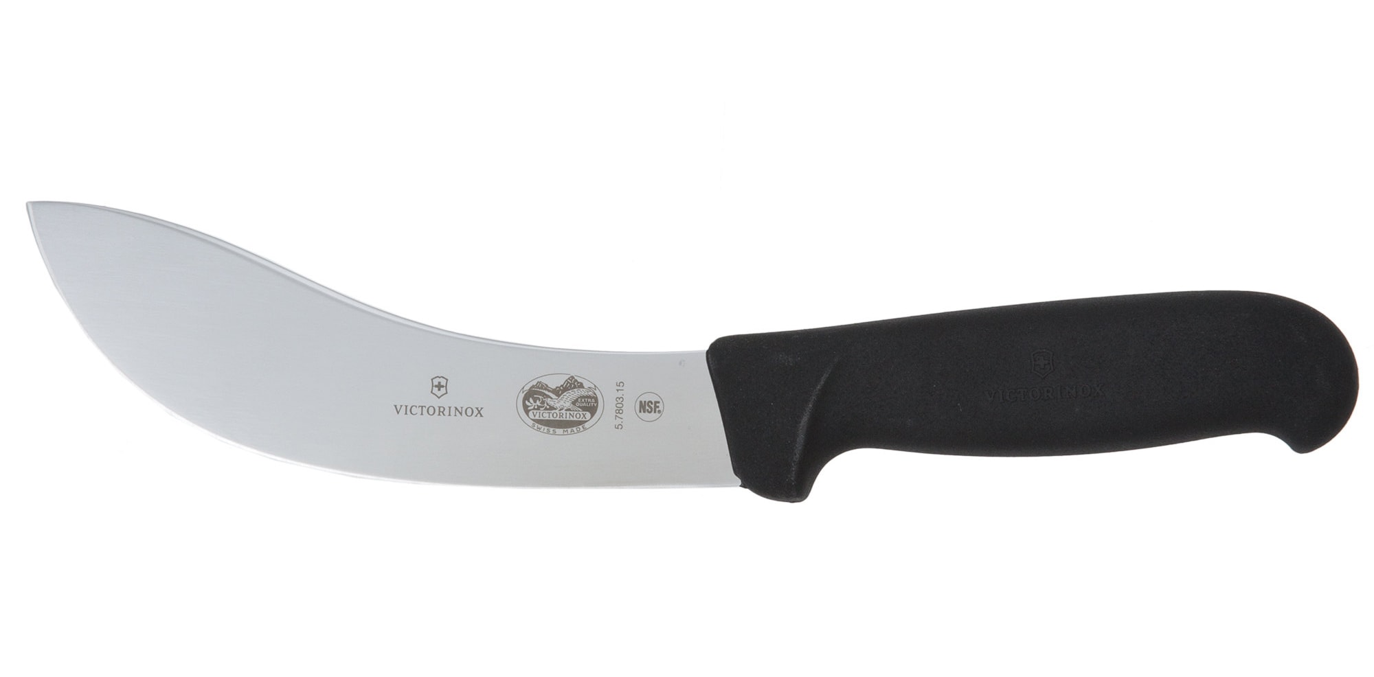 Flåkniv Svart Fibrox