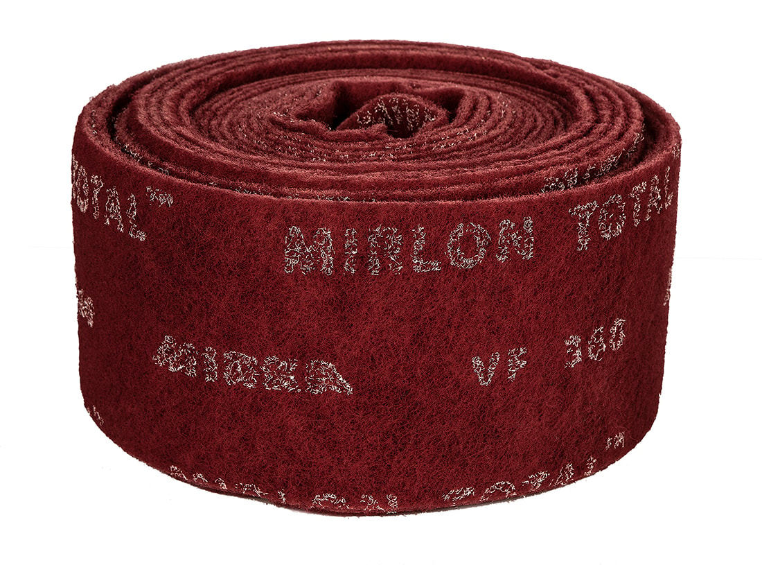Mirka Slippappersrulle Mirlon Total 115mmx10m UF 1500 Grå