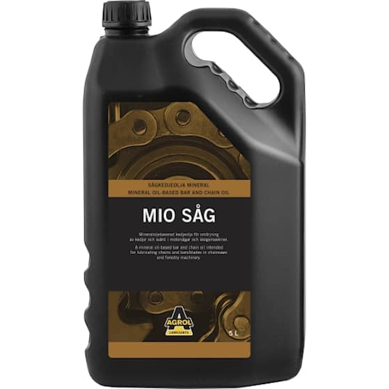 Agrol Mio såg sågkedjeolja mineral 5 liter