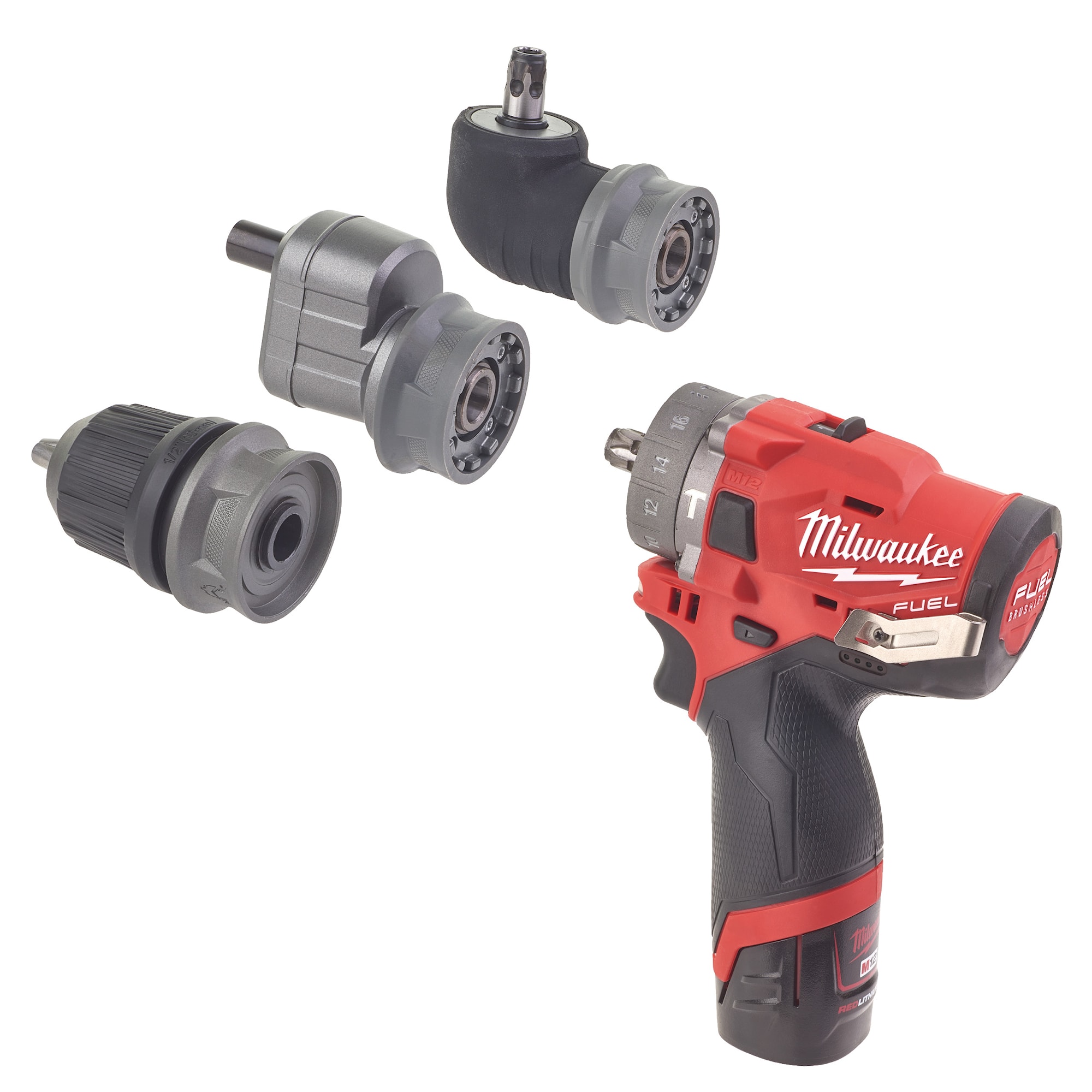 Milwaukee M12 FPDXKIT-202X Slagborrmaskin batteridriven