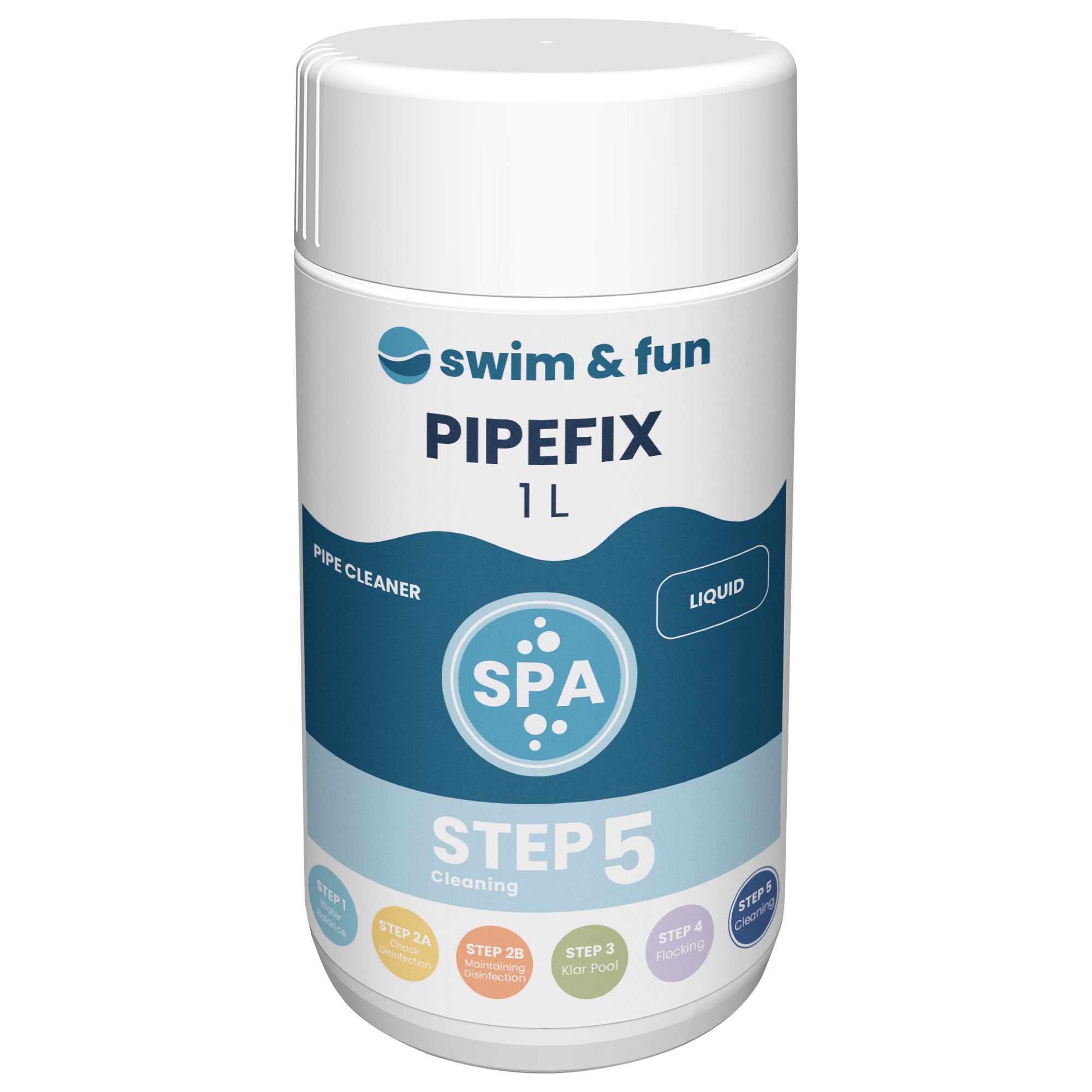 Swim & Fun Pipe Cleaner Spa 1l