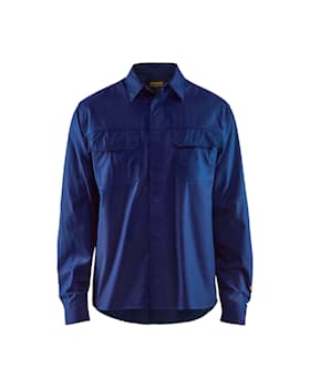 Blåkläder 3227-1515 Flamskyddad skjorta Marinblå M