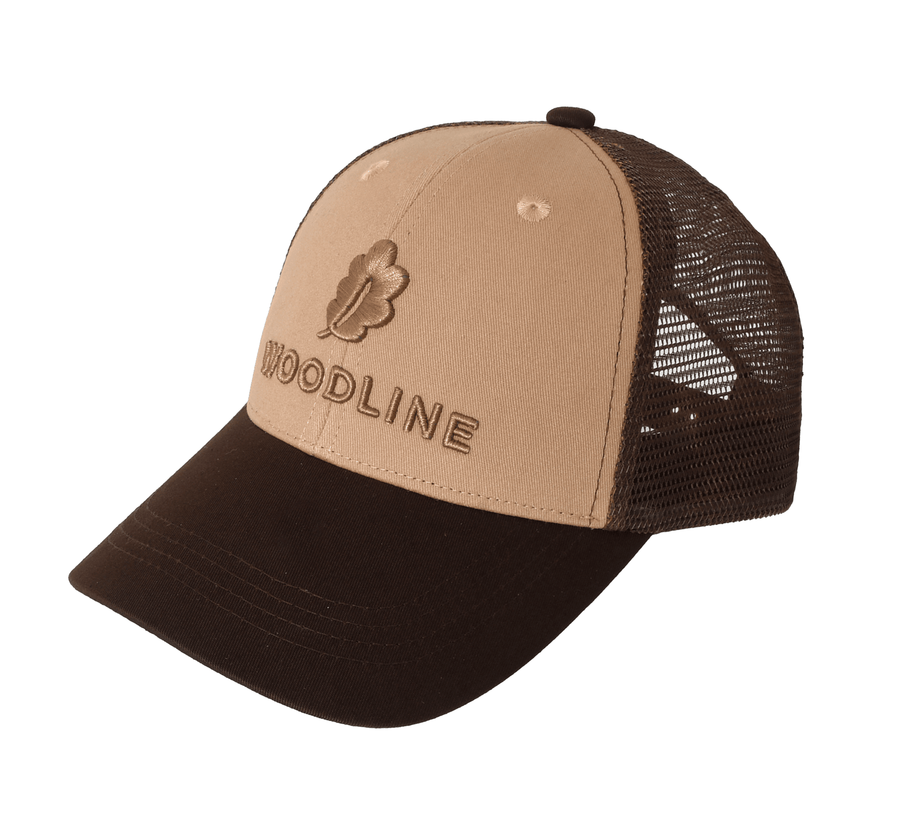 Woodline Trucker Keps Beige/Brun
