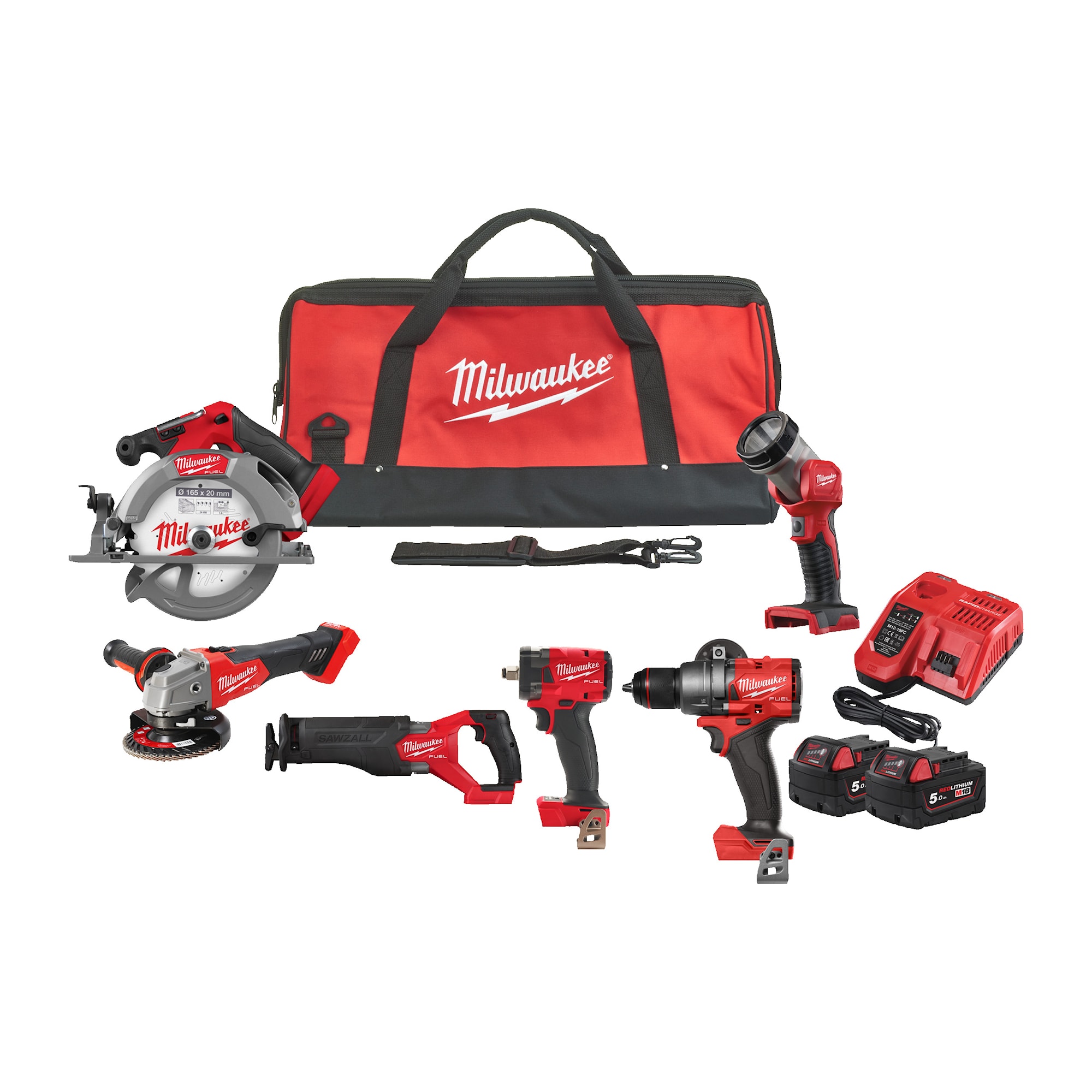 Milwaukee M18 FPP6H3-502B Powerpack