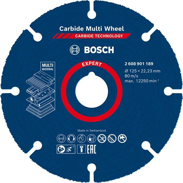 Bosch Kapskive Expert Carbide Multi Wheel 115 mm