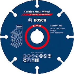 Bosch Kapskiva Expert Carbide Multi Wheel 125 mm 22,23 mm