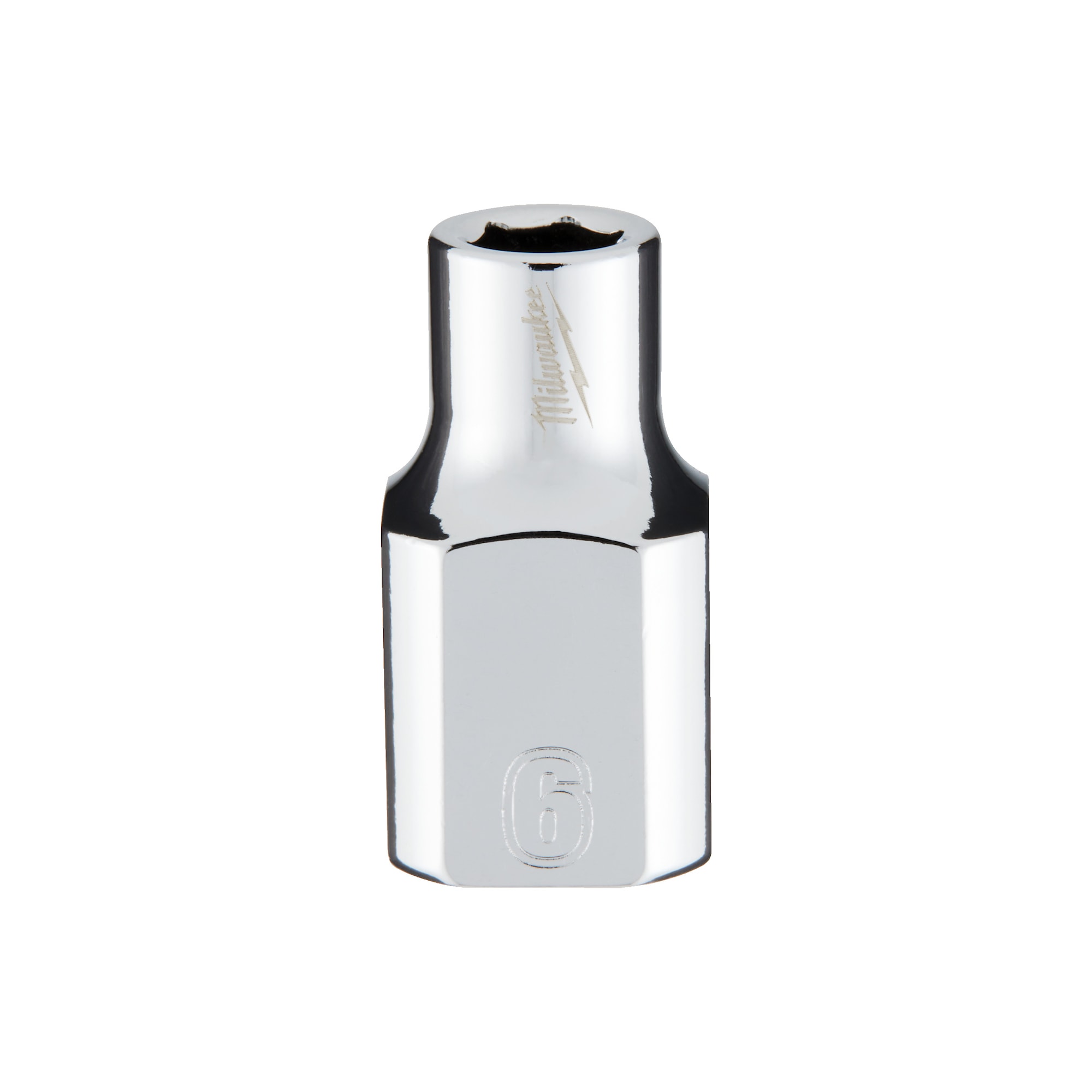 Milwaukee Hylsa 3/8 Kort 6Mm