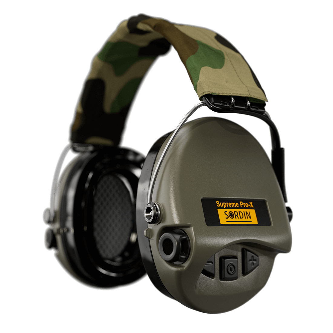 Sordin Supreme Pro-X LED H2 Gel Green/Camo