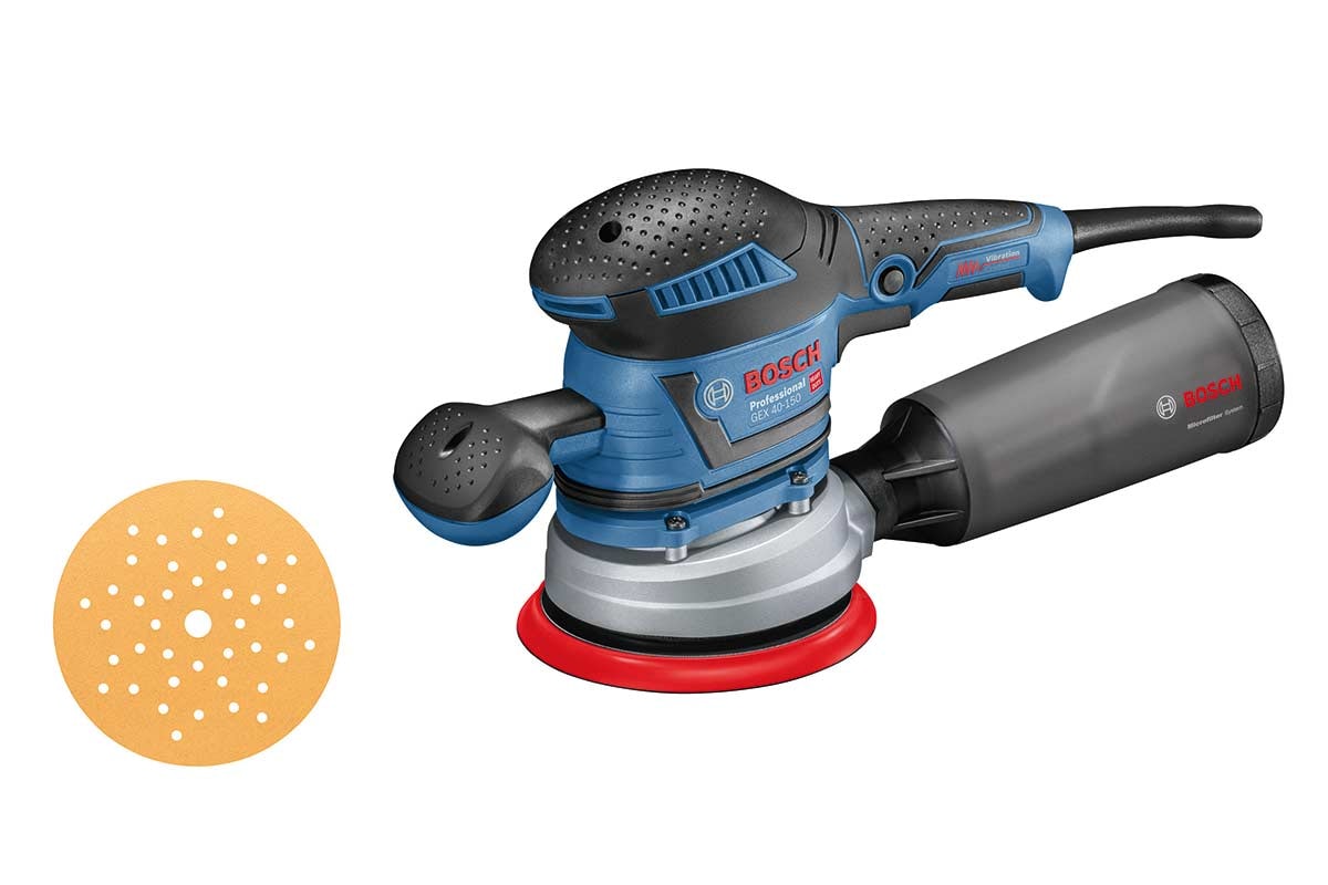 Bosch Epäkeskohiomakone GEX 40-150 NET M480, L-BOXX