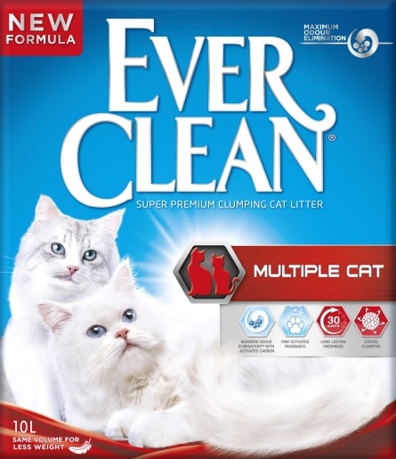 Ever Clean Multiple Cat 10l Kattsand