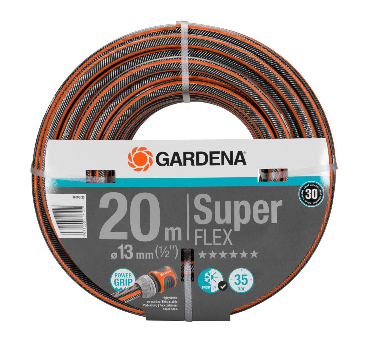 Gardena Premium SuperFlex slange 1/2" 20 meter