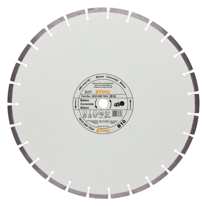 Stihl Diamantkappeskive, Ø 350 mm D-B10 Diamant- og kappeskive
