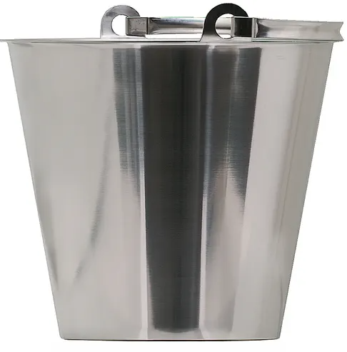 Rostfri hink, 10l