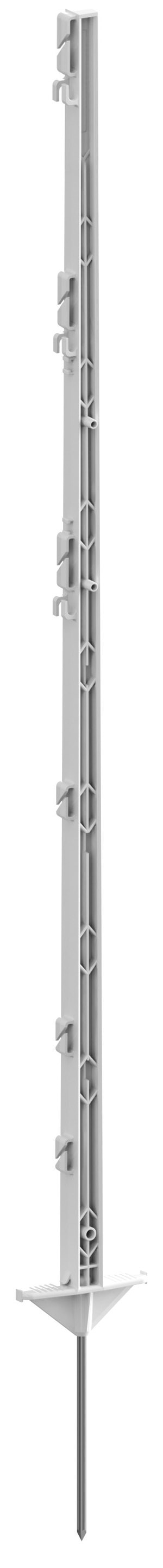 Foga Plaststolpe 155cm Vit 5-pack