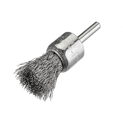 Osborn Ändborste 25x6mm 0,20mm, vågig, rostfritt stål