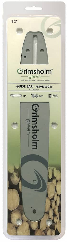 Grimsholm 12" 3/8" 1.3mm Premium Cut Moottorisahan Terälevy