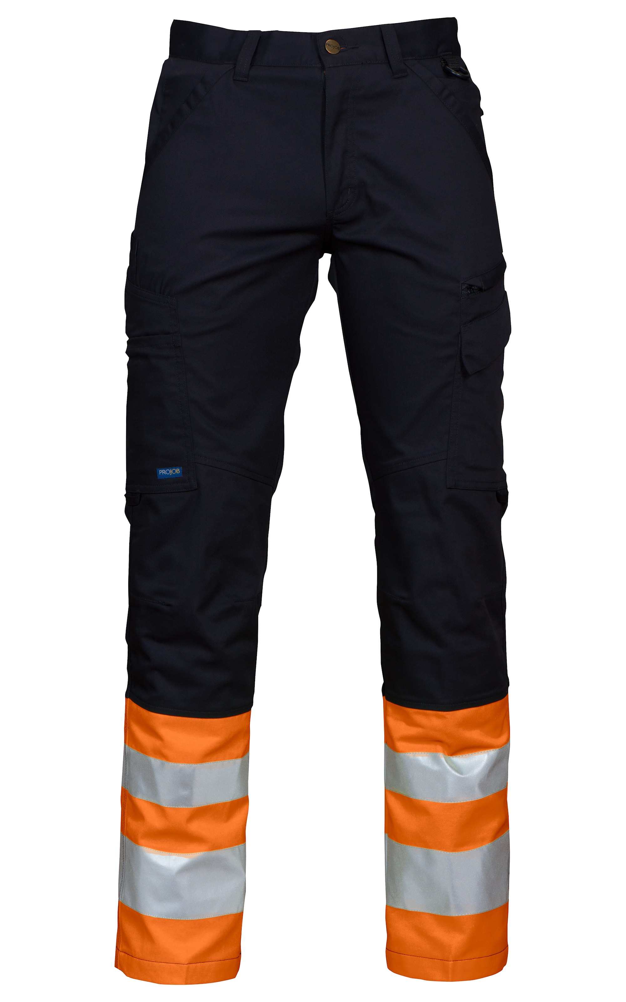 ProJob 6523 Servicebukse En Iso 20471 Kl 1 - Orange/Black - C58