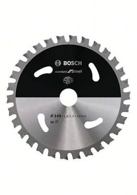 Bosch Standard for Steel-sirkelsagblad for batteridrevne sager 140x1,6/1,2x20 T30