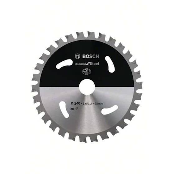 Bosch Standard for Steel-rundsavklinge til batteridrevne save 140x1,6/1,2x20 T30