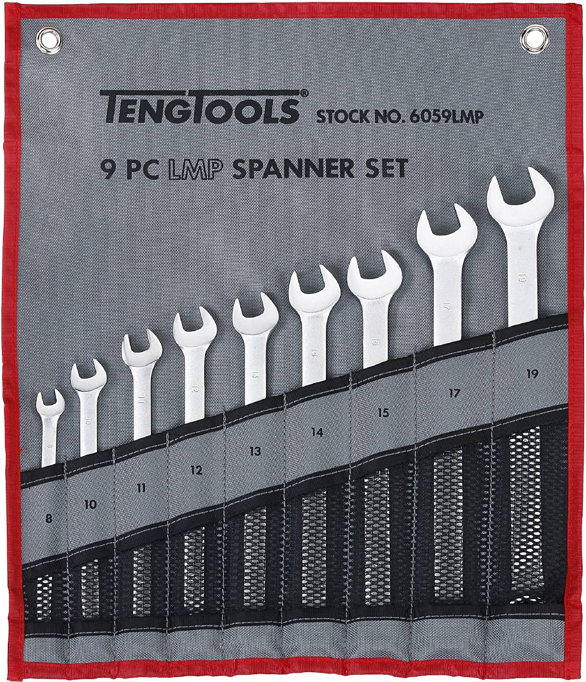 Teng Tools Ringgaffelnøgler i sæt 6059LMP