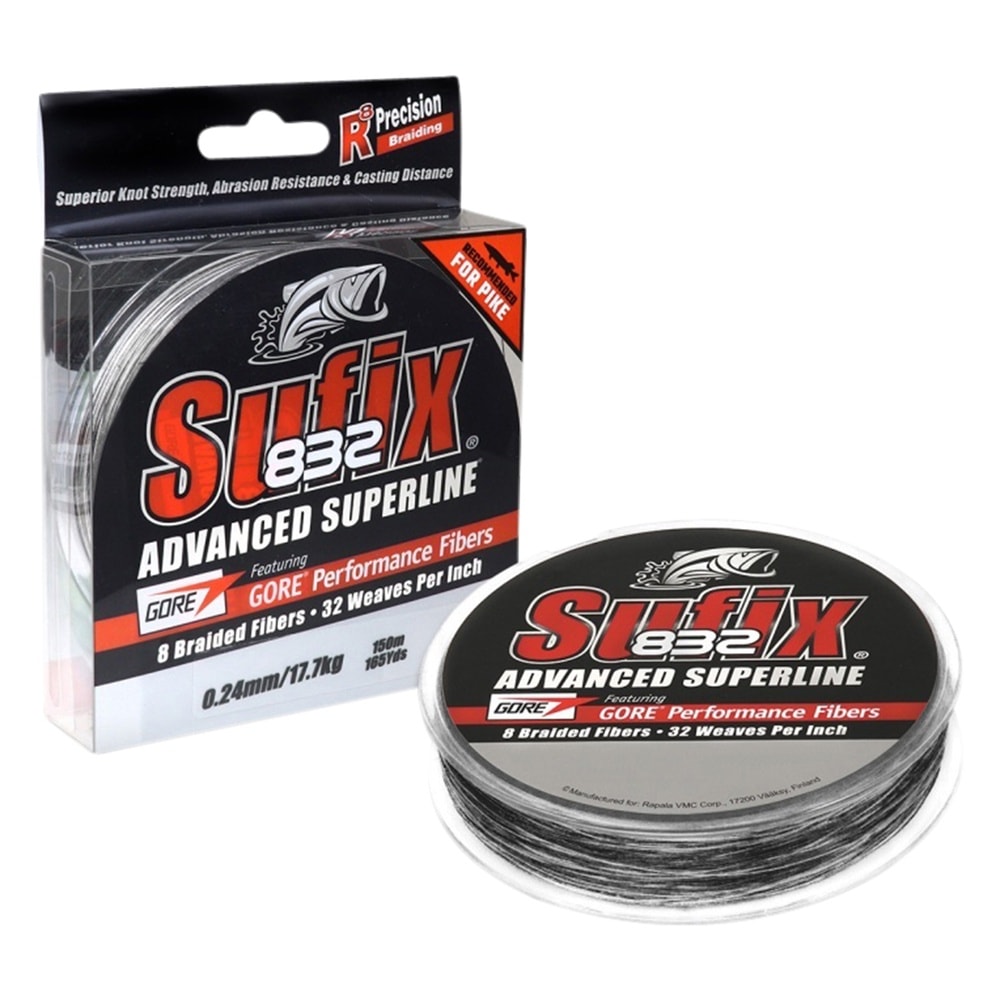 Sufix 832 Braid 0,38 mm 120 m Black Mamba