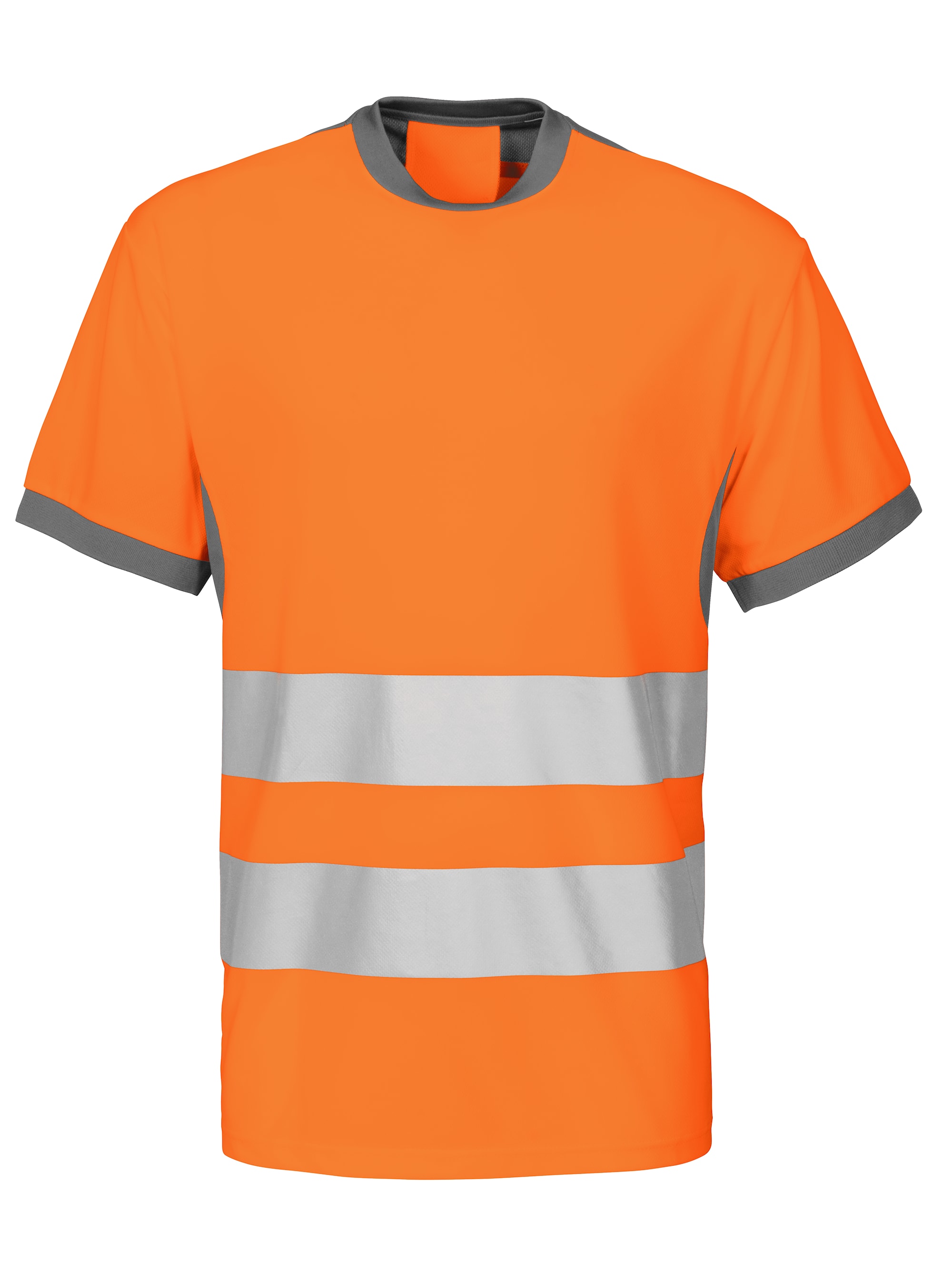 ProJob 6009 T-Shirt En Iso 20471 Kl 2 - Orange/Grey - 4XL