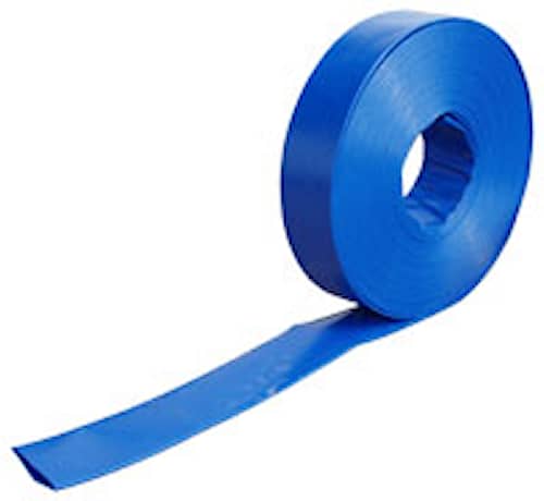 Duab Trykslange/Afløbsslange Fladrullet PVC 52 mm | Metervara 1 m