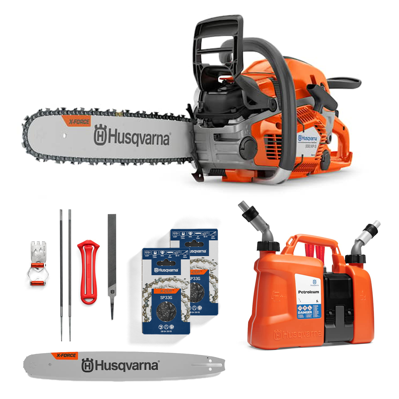 Husqvarna 550 XPG Mark II TrioBrake™ Ammattilaispaketti
