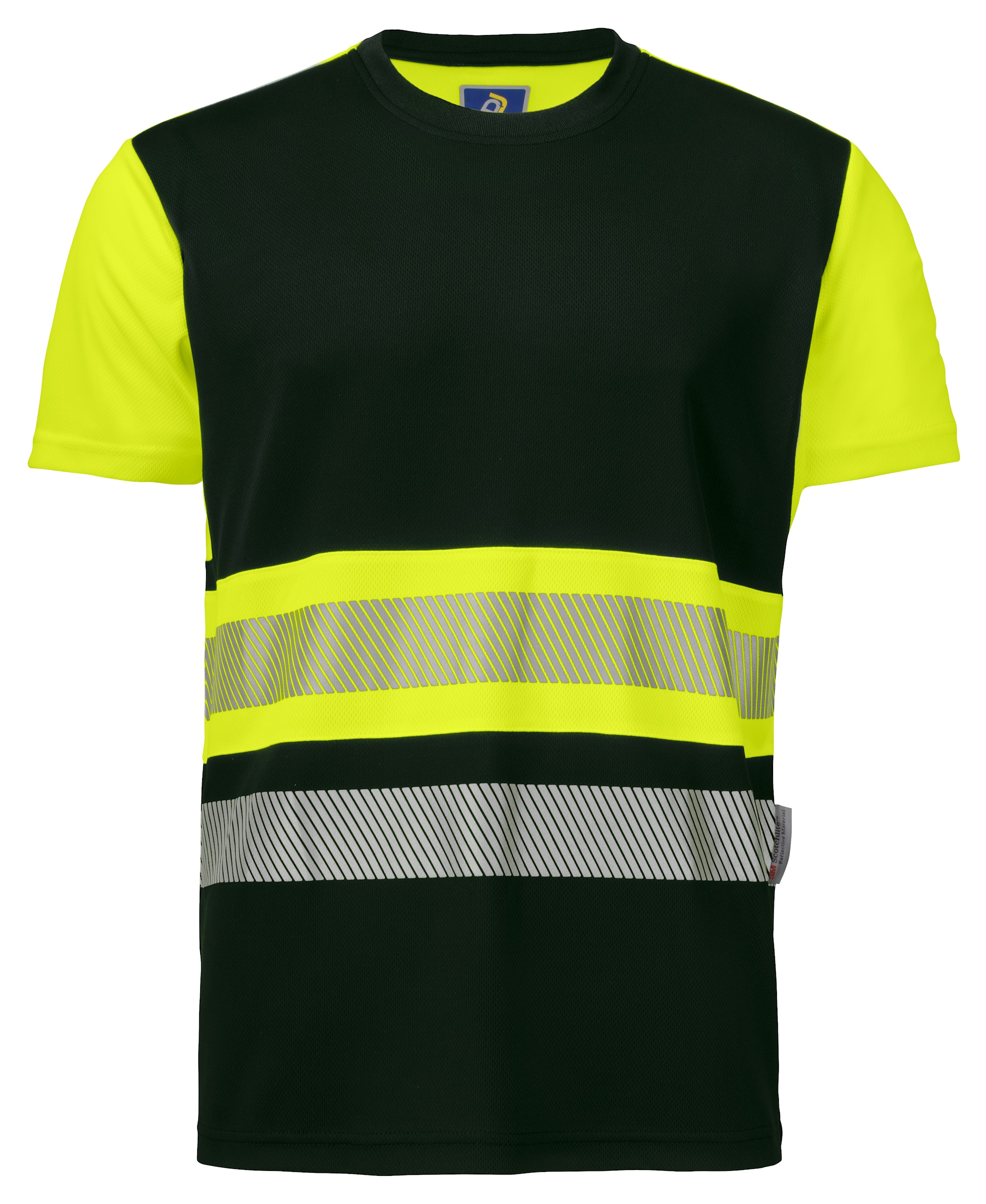 ProJob 6020 T-Shirt En Iso 20471 Klasse 1 - Yellow/Black - 3XL