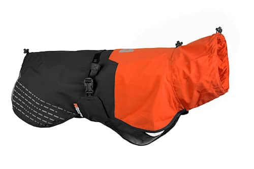 Non-Stop Dogwear Fjord Raincoat, Orange/Black, 80