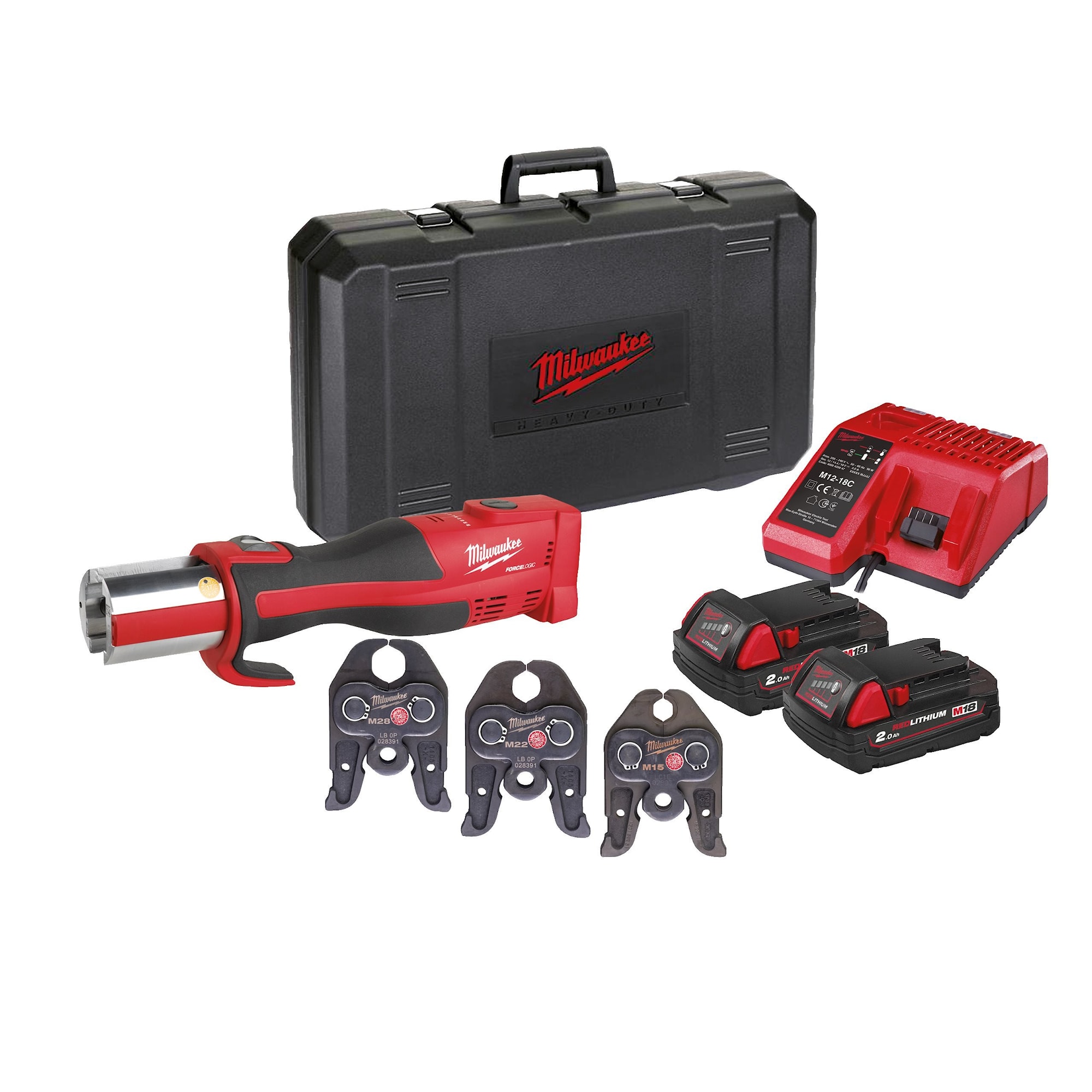 Milwaukee Pressverktyg M18 Blhpt-202C Gm-Set