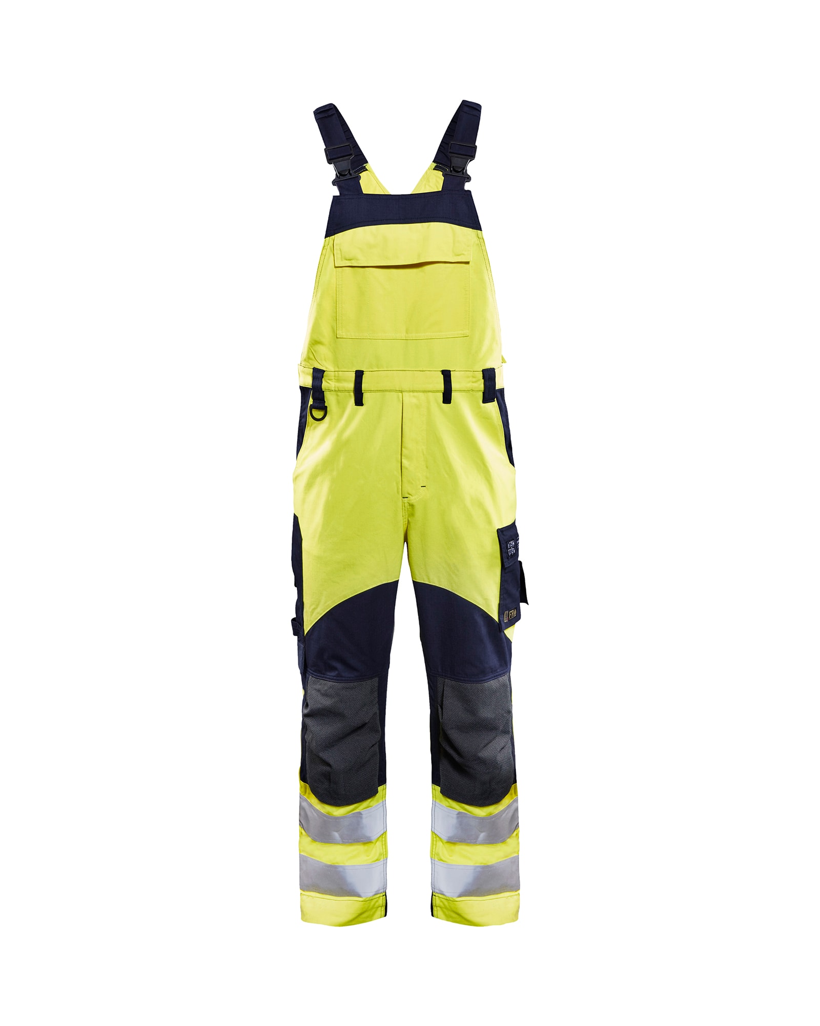 Blåkläder Multinorm Latzhose Inhärent High Vis Gelb/Marineblau - D96