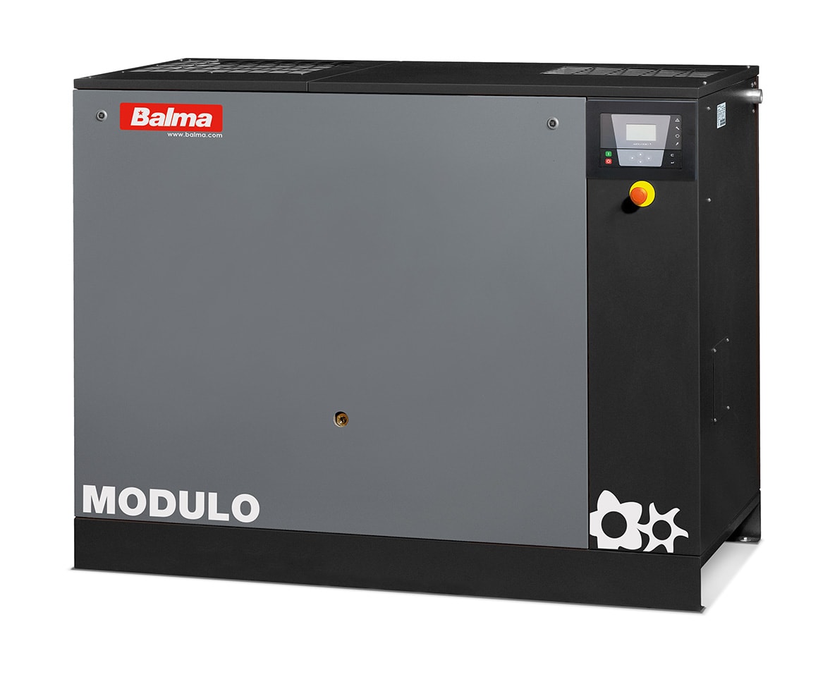 Balma skruekompressor MODULO I 22, 10 bar, inverter